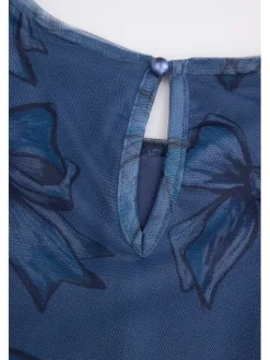 Coccodrillo Sukienka ZC5128101FGJ-015 Granatowy Regular Fit