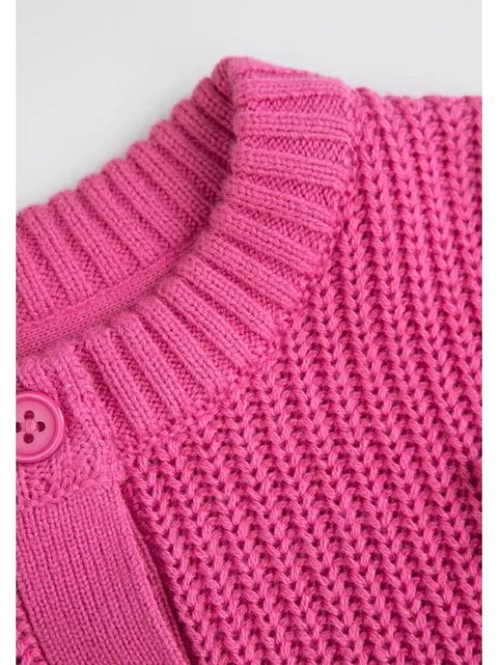 Coccodrillo Sweter ZC5172201AGK-008 Różowy Regular Fit