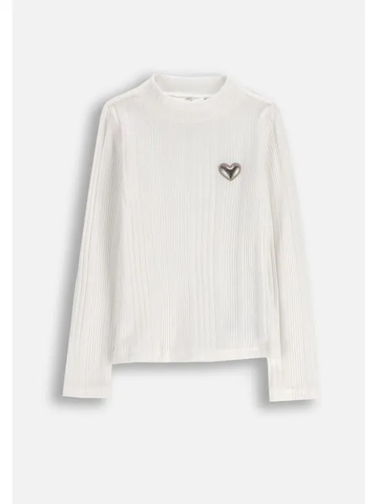 Coccodrillo Sweter ZC5172501WGK-003 Écru Regular Fit