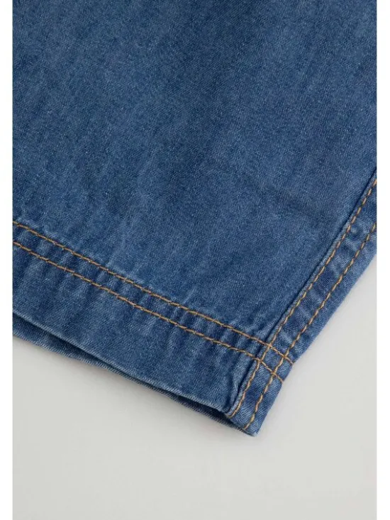 Coccodrillo Szorty jeansowe WC6123301NBN-014 Niebieski Regular Fit