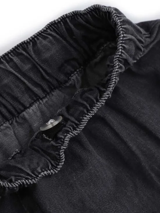 Coccodrillo Szorty jeansowe WC5119401TGJ Czarny Regular Fit