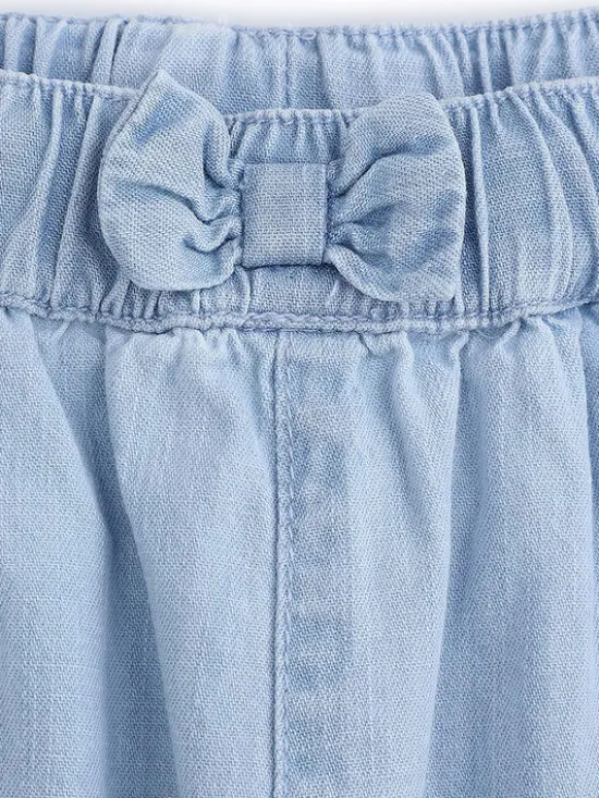 Coccodrillo Szorty jeansowe WC5119401HGK Błękitny Regular Fit