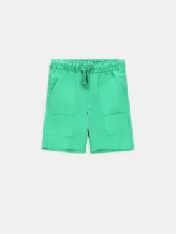 Coccodrillo Szorty sportowe WC4119502DWK Zielony Regular Fit