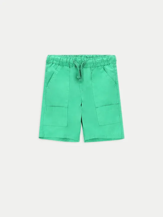 Coccodrillo Szorty sportowe WC4119502DWK Zielony Regular Fit
