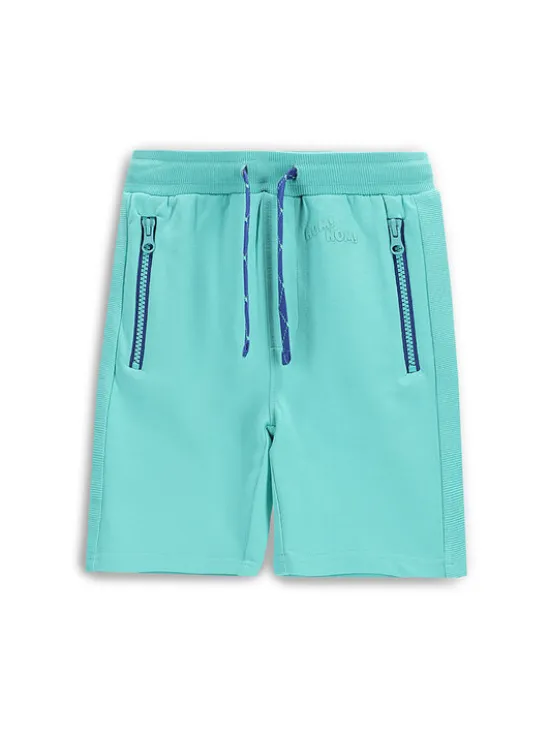 Coccodrillo Szorty sportowe WC5120502IBK Turkusowy Regular Fit
