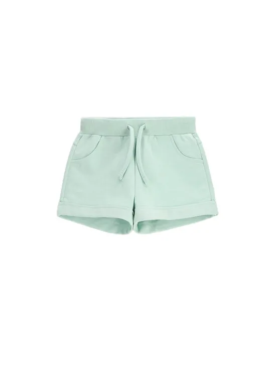 Coccodrillo Szorty sportowe WC5120401VGC Zielony Regular Fit