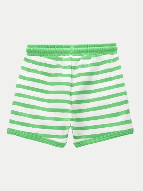 Coccodrillo Szorty sportowe WC4121501UWN Zielony Regular Fit