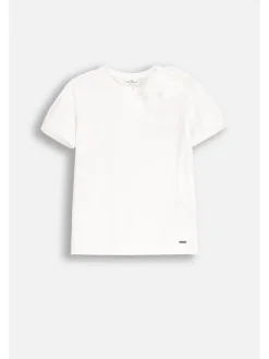 Coccodrillo T-Shirt WC5143202BSG-001 Biały Regular Fit