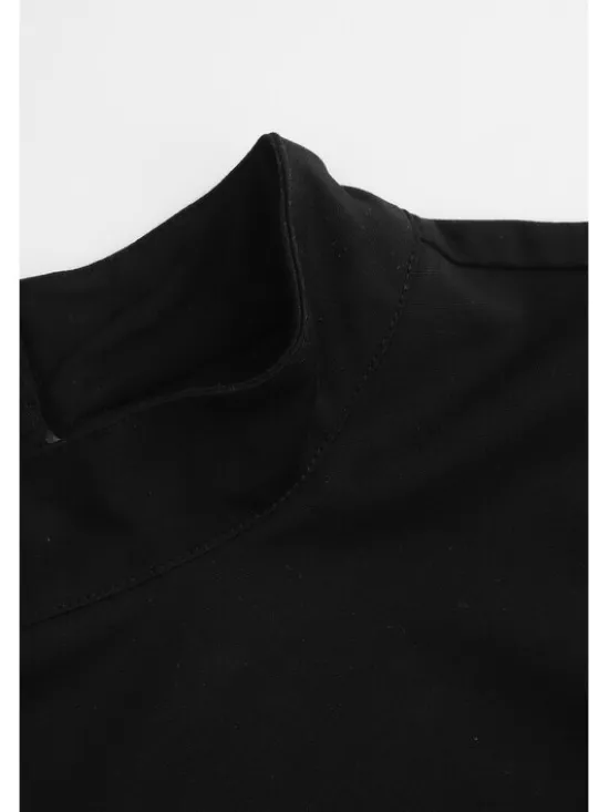 Coccodrillo T-Shirt WC5143901BSG-021 Czarny Regular Fit