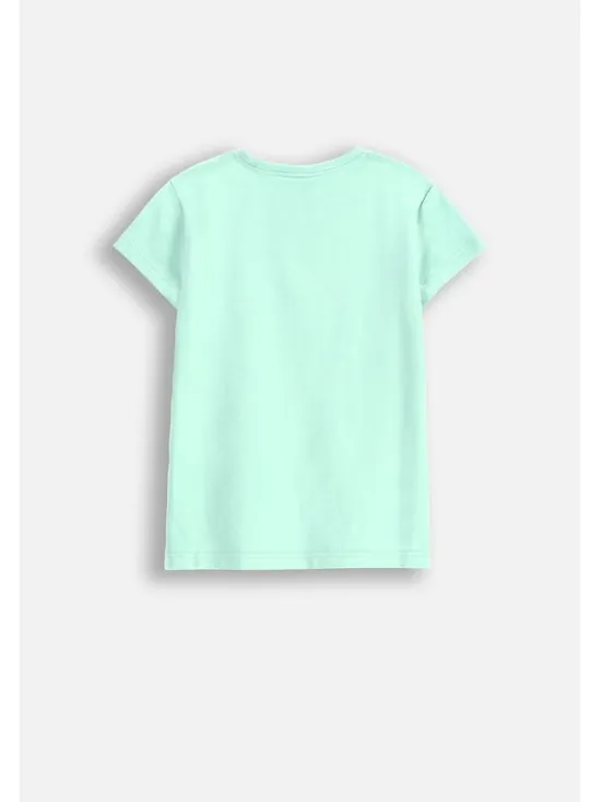 Coccodrillo T-Shirt WC5143205CGK-011 Zielony Regular Fit