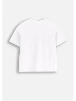 Coccodrillo T-Shirt WC5143204DGJ-001 Biały Regular Fit