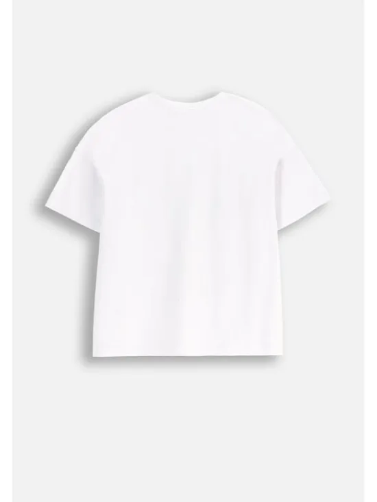 Coccodrillo T-Shirt WC5143204DGJ-001 Biały Regular Fit