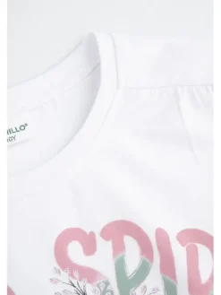 Coccodrillo T-Shirt WC5143204DGJ-001 Biały Regular Fit