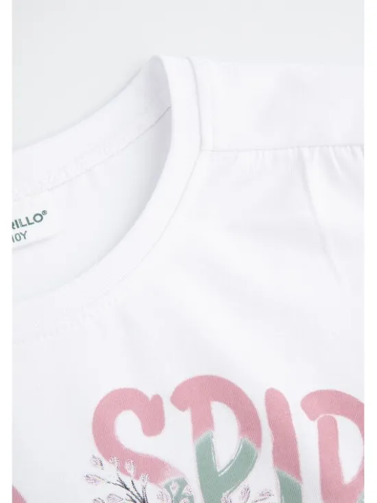 Coccodrillo T-Shirt WC5143204DGJ-001 Biały Regular Fit