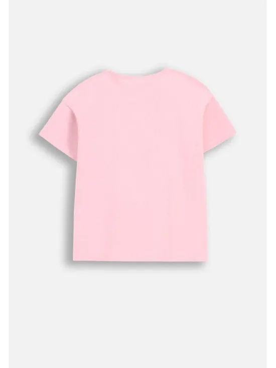 Coccodrillo T-Shirt WC5143202DGJ-007 Różowy Regular Fit