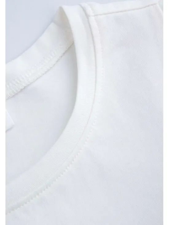 Coccodrillo T-Shirt WC5143204EJG-001 Biały Regular Fit