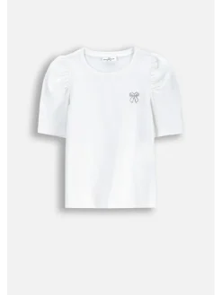 Coccodrillo T-Shirt WC5143204EJG-001 Biały Regular Fit