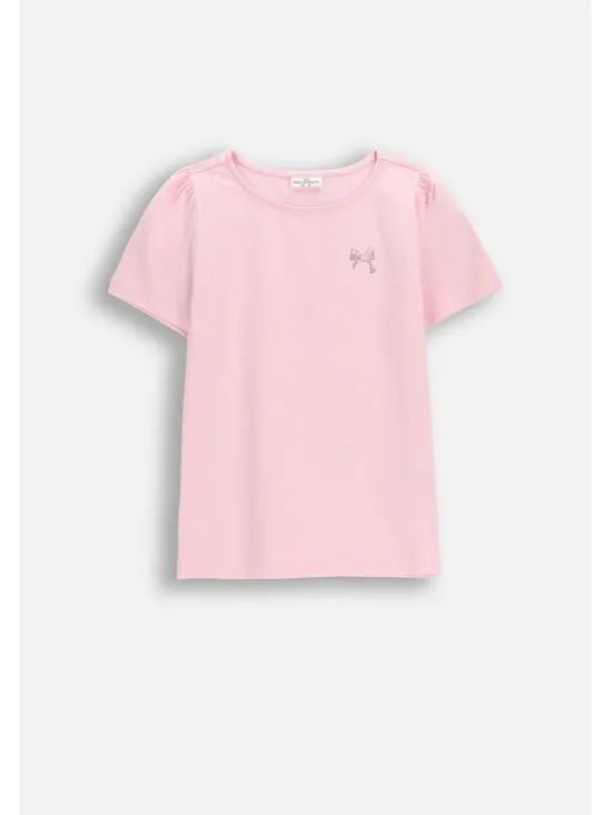 Coccodrillo T-Shirt WC6143202EJG-033 Różowy Regular Fit