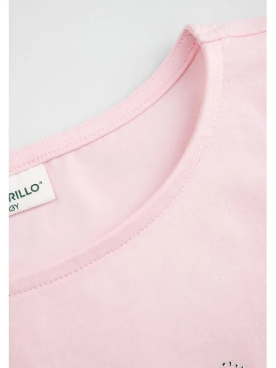 Coccodrillo T-Shirt WC6143202EJG-033 Różowy Regular Fit