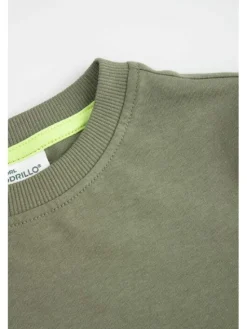 Coccodrillo T-Shirt WC6143205FBK-011 Zielony Regular Fit