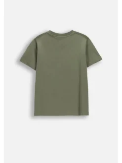 Coccodrillo T-Shirt WC6143205FBK-011 Zielony Regular Fit