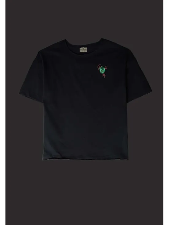 Coccodrillo T-Shirt WC6143203FGJ-015 Granatowy Regular Fit