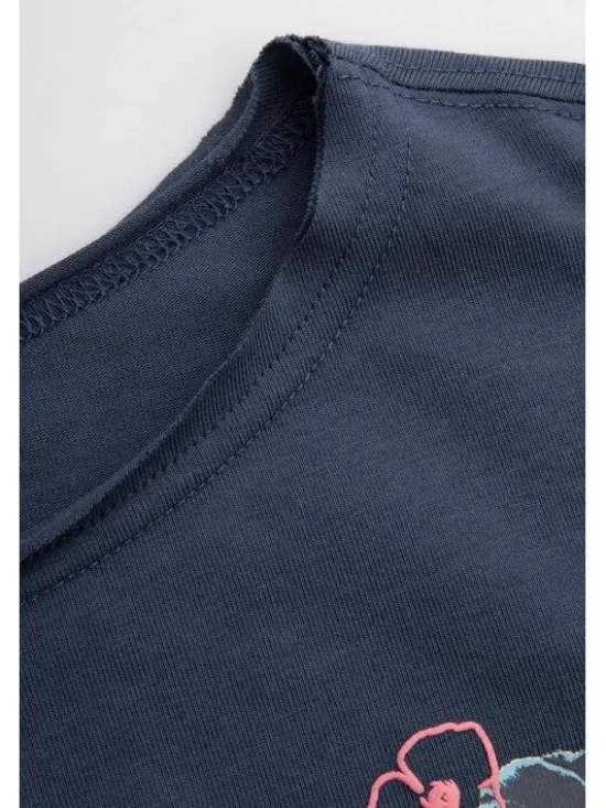 Coccodrillo T-Shirt WC6143203FGJ-015 Granatowy Regular Fit