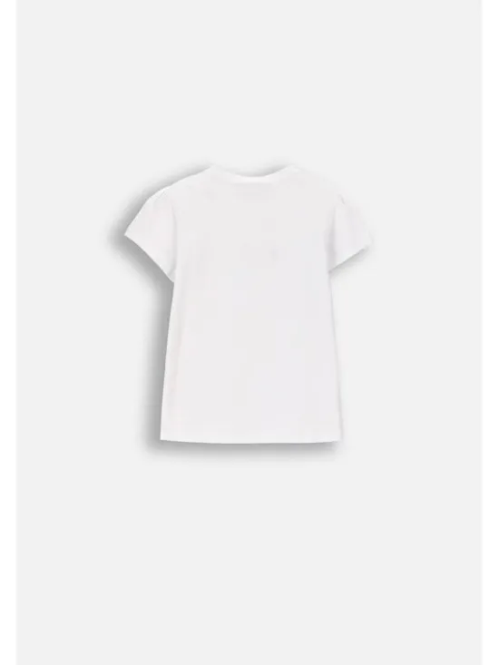 Coccodrillo T-Shirt WC6143201FGN-001 Biały Regular Fit