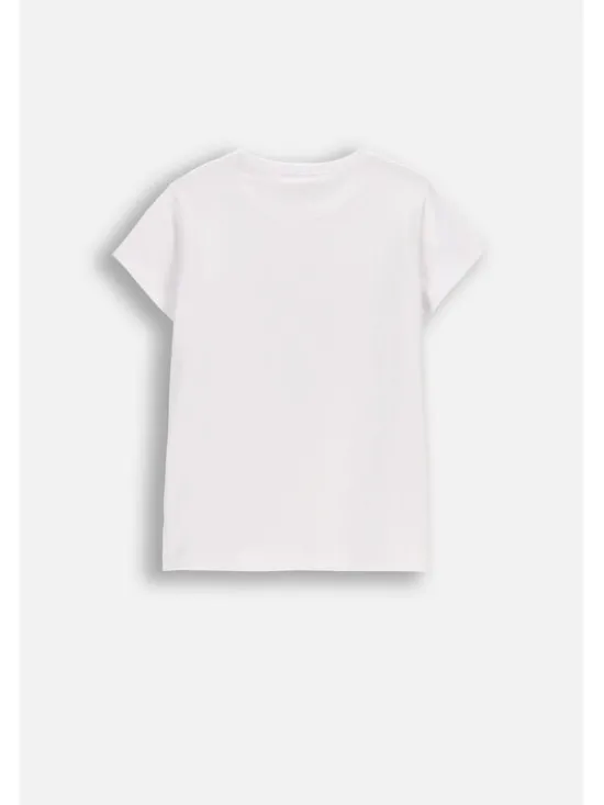 Coccodrillo T-Shirt WC6143204HGK-001 Biały Regular Fit