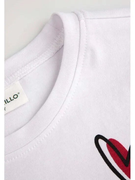 Coccodrillo T-Shirt WC5143206LGD-001 Biały Regular Fit