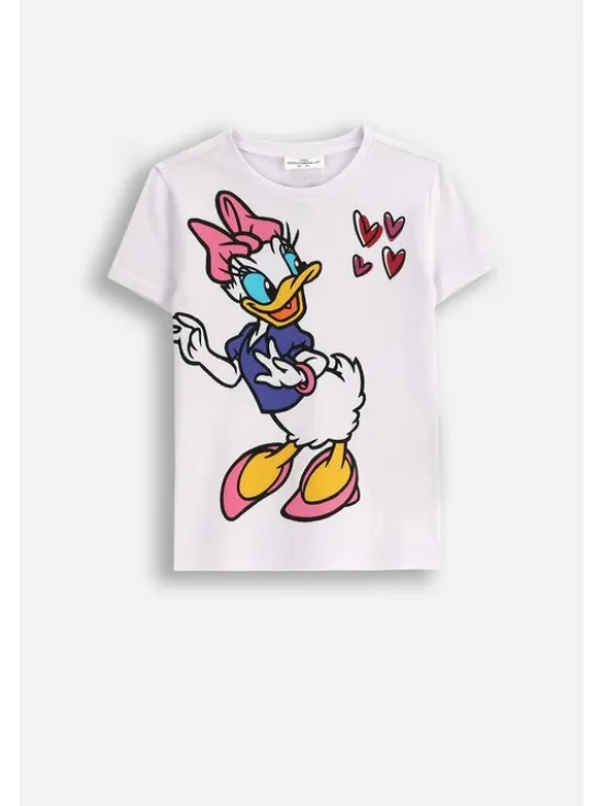 Coccodrillo T-Shirt WC5143206LGD-001 Biały Regular Fit