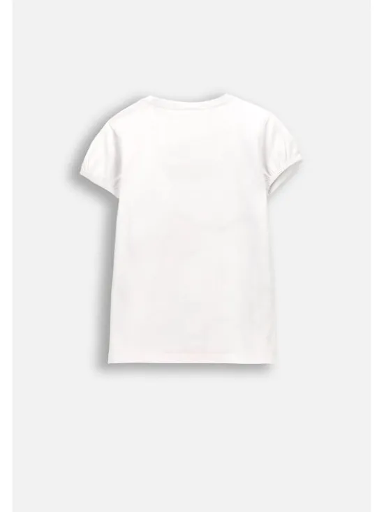 Coccodrillo T-Shirt WC6143206LGD-001 Biały Regular Fit