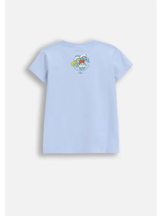 Coccodrillo T-Shirt WC5143208LGD-036 Niebieski Regular Fit