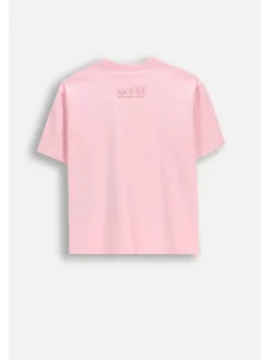 Coccodrillo T-Shirt WC6143219LGD-007 Różowy Regular Fit