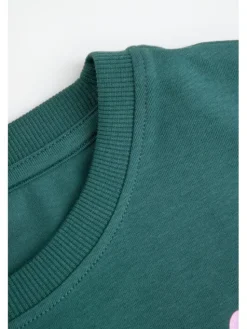Coccodrillo T-Shirt WC5143203MGJ-011 Zielony Regular Fit