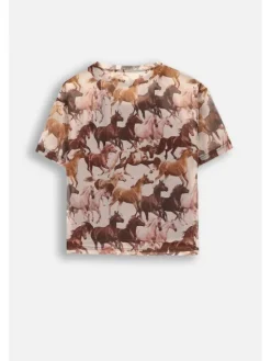 Coccodrillo T-Shirt WC5143204NGJ-002 Beżowy Regular Fit