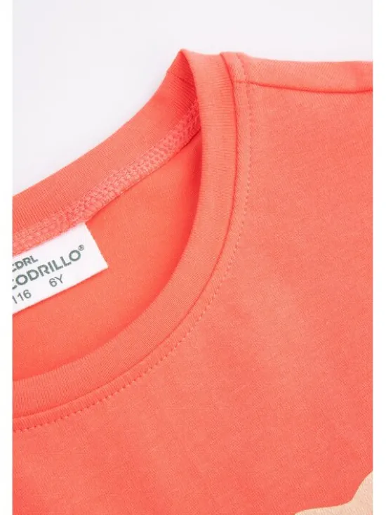 Coccodrillo T-Shirt WC5143203NGK-025 Czerwony Regular Fit