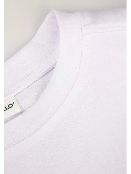 Coccodrillo T-Shirt WC6143201QGJ-001 Biały Regular Fit