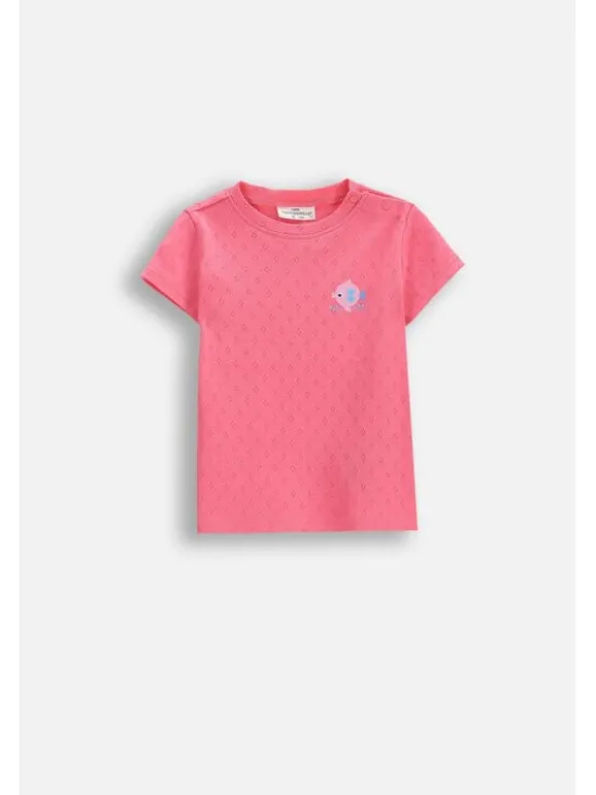 Coccodrillo T-Shirt WC6143202QGN-007 Różowy Regular Fit