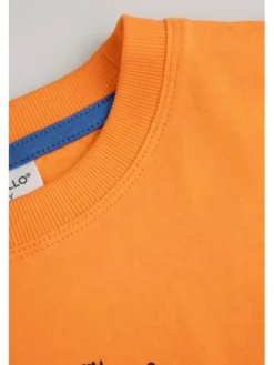 Coccodrillo T-Shirt WC6143203RBJ-006 Pomarańczowy Regular Fit