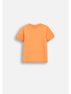 Coccodrillo T-Shirt WC5143201SBN-006 Pomarańczowy Regular Fit