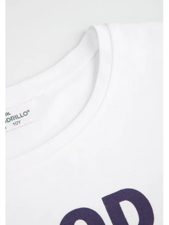 Coccodrillo T-Shirt WC6143205SGJ-001 Biały Regular Fit