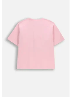 Coccodrillo T-Shirt WC6143201SGJ-007 Różowy Regular Fit