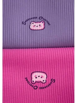 Coccodrillo T-Shirt WC6143207SGK-016 Fioletowy Regular Fit