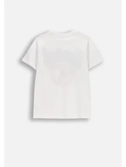 Coccodrillo T-Shirt WC6143205VBA-001 Biały Regular Fit
