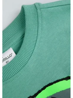 Coccodrillo T-Shirt WC6143235VBA-011 Zielony Regular Fit