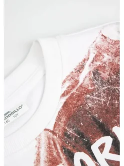 Coccodrillo T-Shirt WC6143209VBB-001 Biały Regular Fit