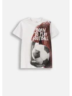 Coccodrillo T-Shirt WC6143209VBB-001 Biały Regular Fit