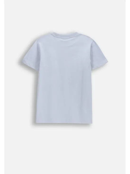 Coccodrillo T-Shirt WC6143213VBB-036 Niebieski Regular Fit