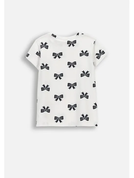 Coccodrillo T-Shirt WC6143220VGA-001 Biały Regular Fit
